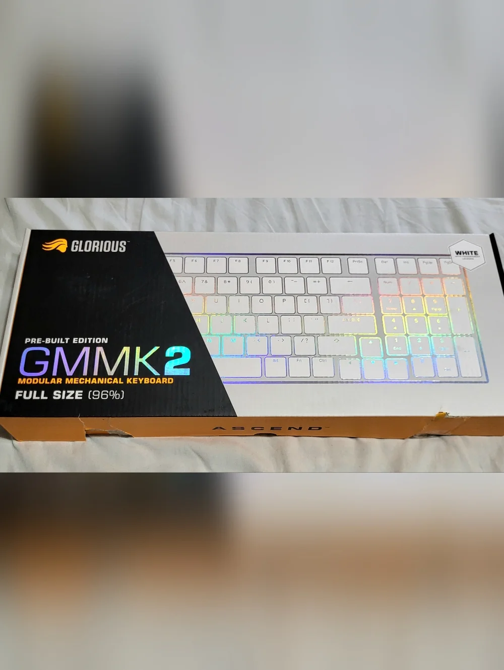 Glorious GMMK2 Keyboard (Full Size) White